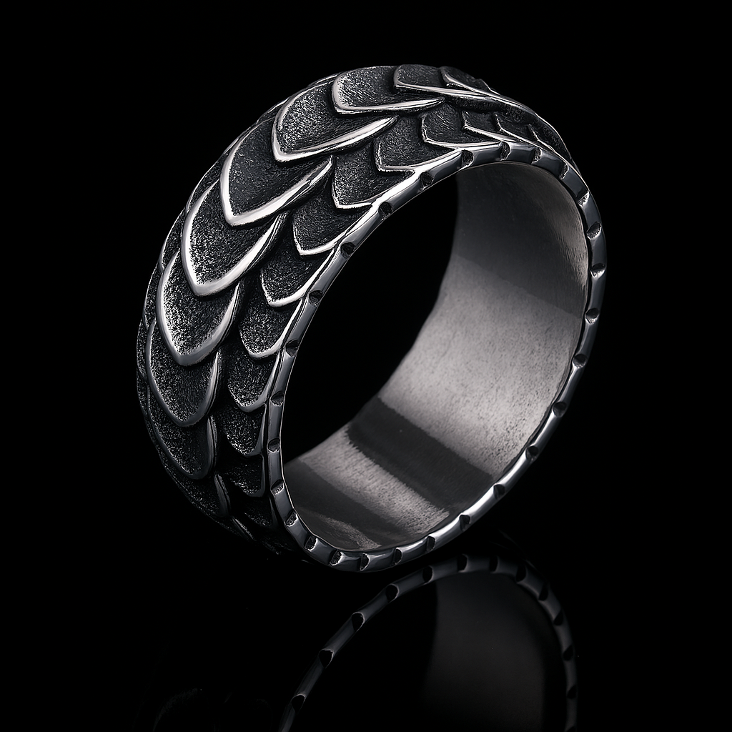 Scalebound Oath Men's Stainless Steel Ring