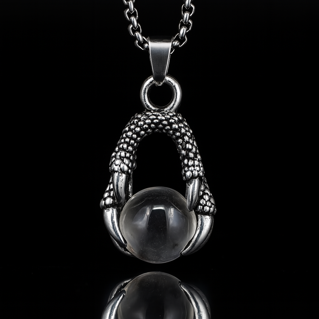 Voidclutch Amulet Stainless Steel Dragon Claw Unisex Necklace