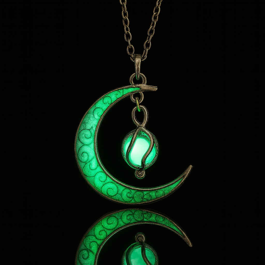 Shadowlune --- Nightglyphs Luminescent Necklace