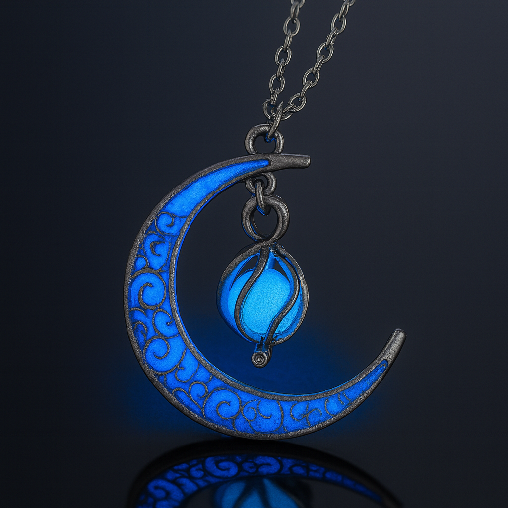 Shadowlune --- Nightglyphs Luminescent Necklace