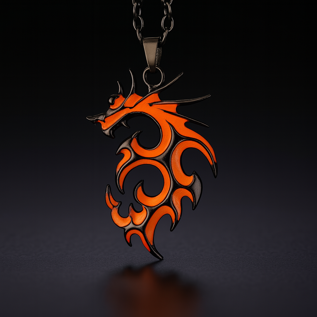 Drakebrand --- Nightglyphs Luminescent Necklace