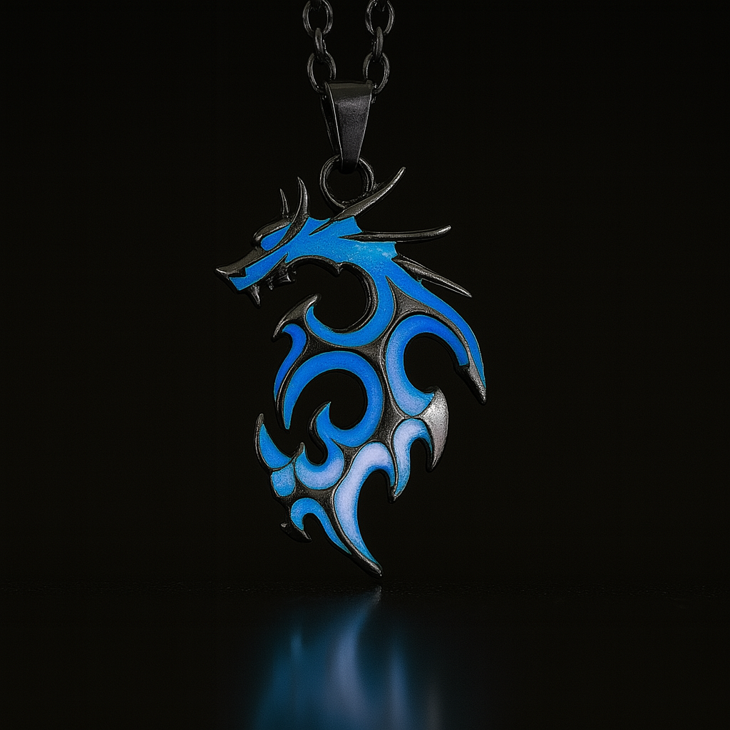Drakebrand --- Nightglyphs Luminescent Necklace