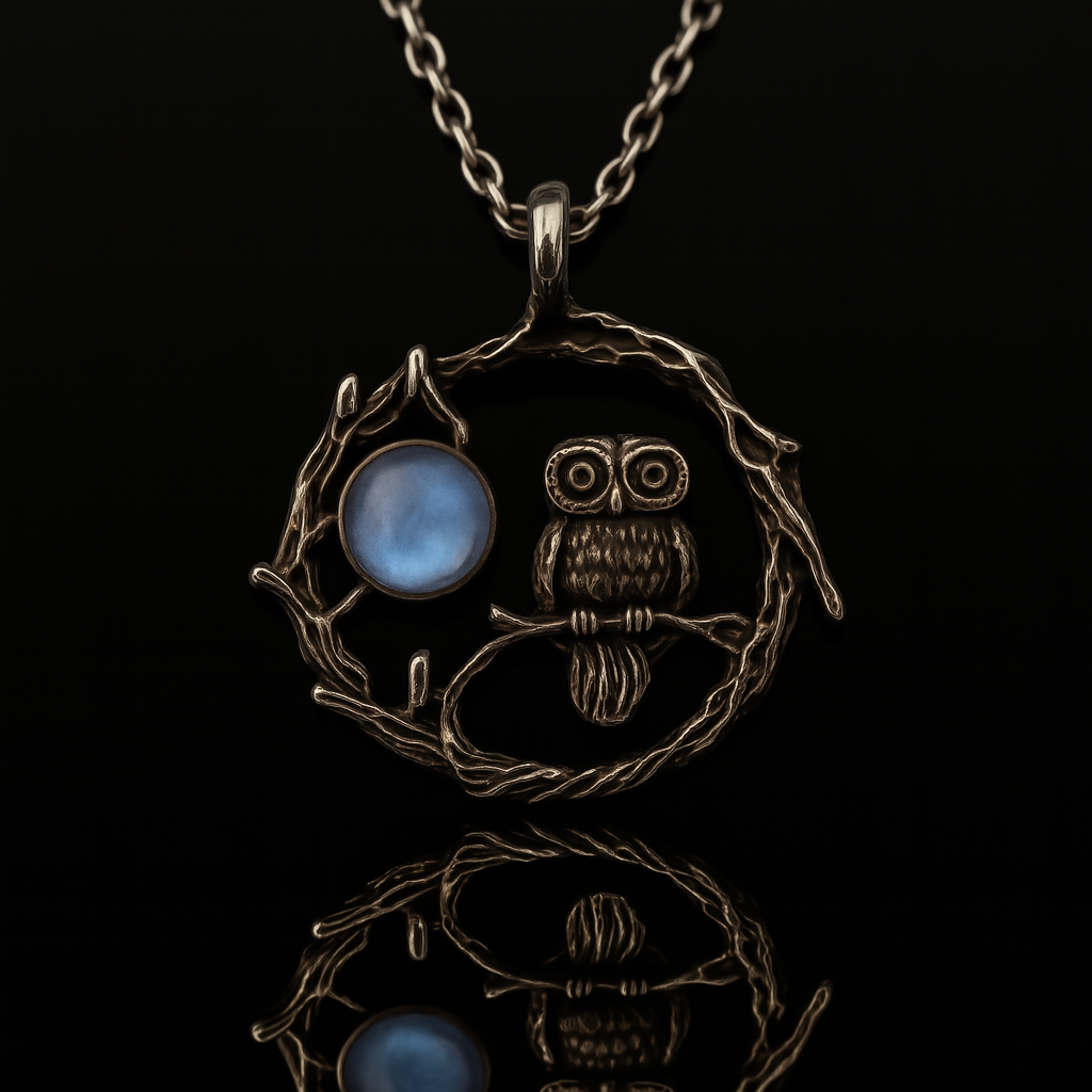 Luna's Whisper Moonstone Pendant for Women