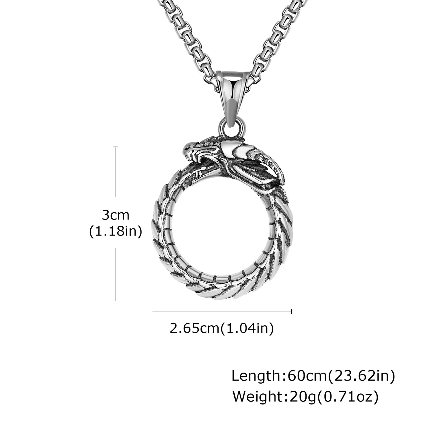 Firespire Crest Stainless Steel Men's Necklace