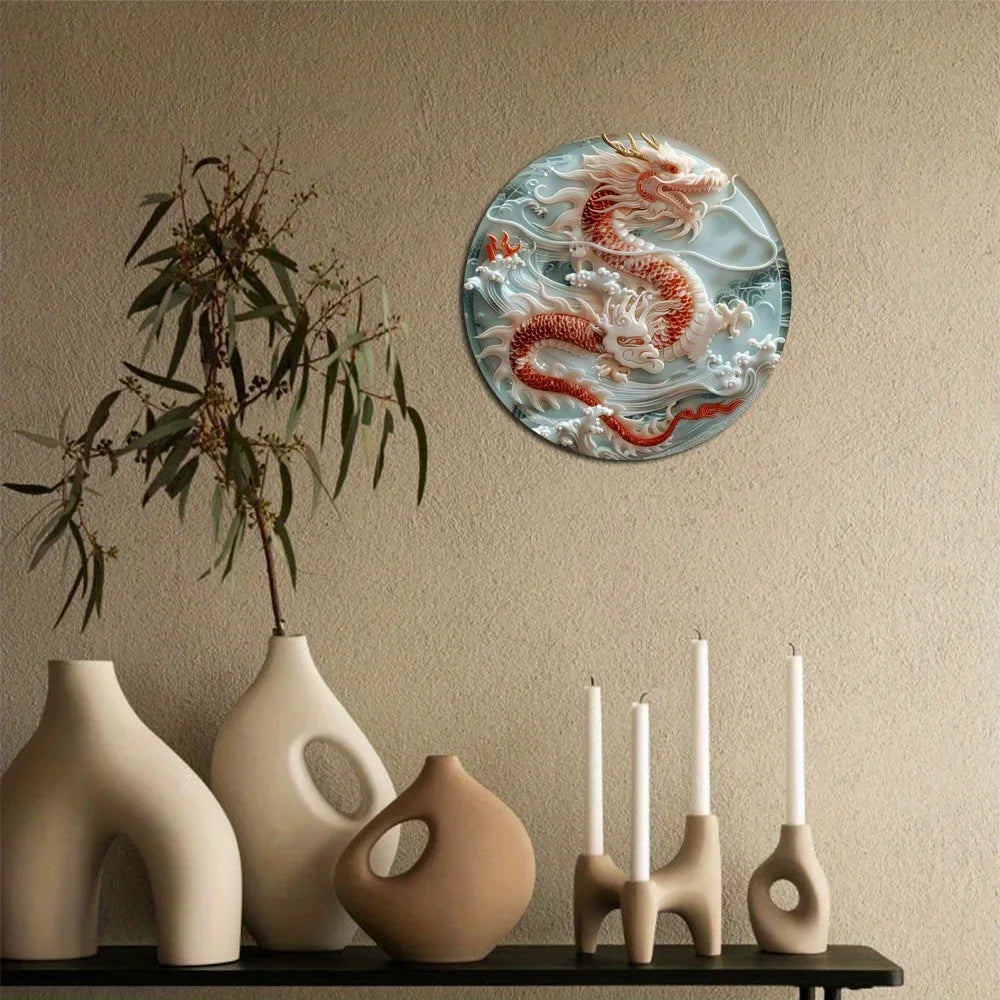 Redlace Tempest 2D Decorative Aluminum Plaque