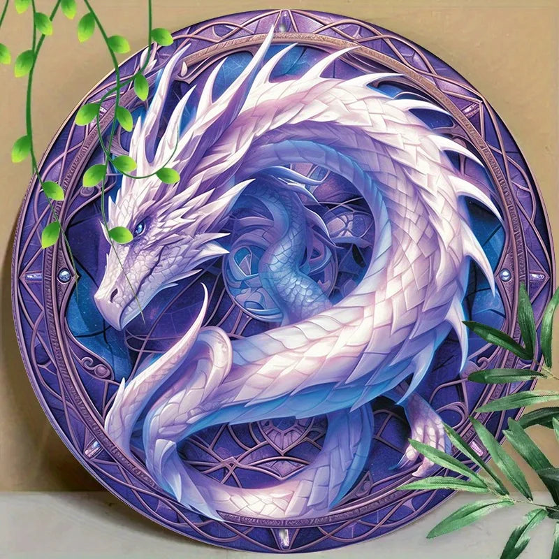 Velastra the Geomantic 2D Decorative Aluminum Plaque