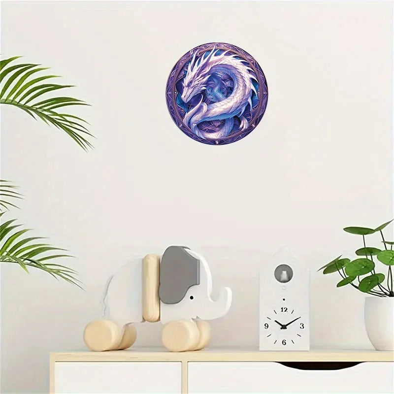 Velastra the Geomantic 2D Decorative Aluminum Plaque