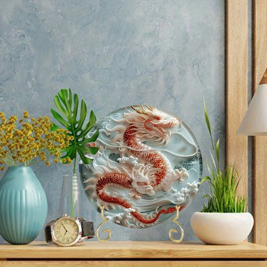 Redlace Tempest 2D Decorative Aluminum Plaque