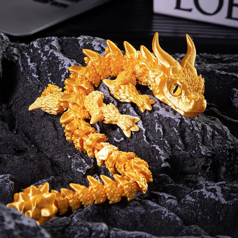 Akatsuki Multi-joint Wingless Dragon Figurine