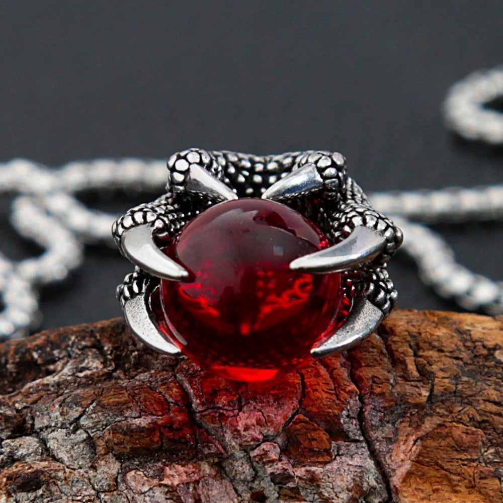 Voidclutch Amulet Stainless Steel Dragon Claw Unisex Necklace