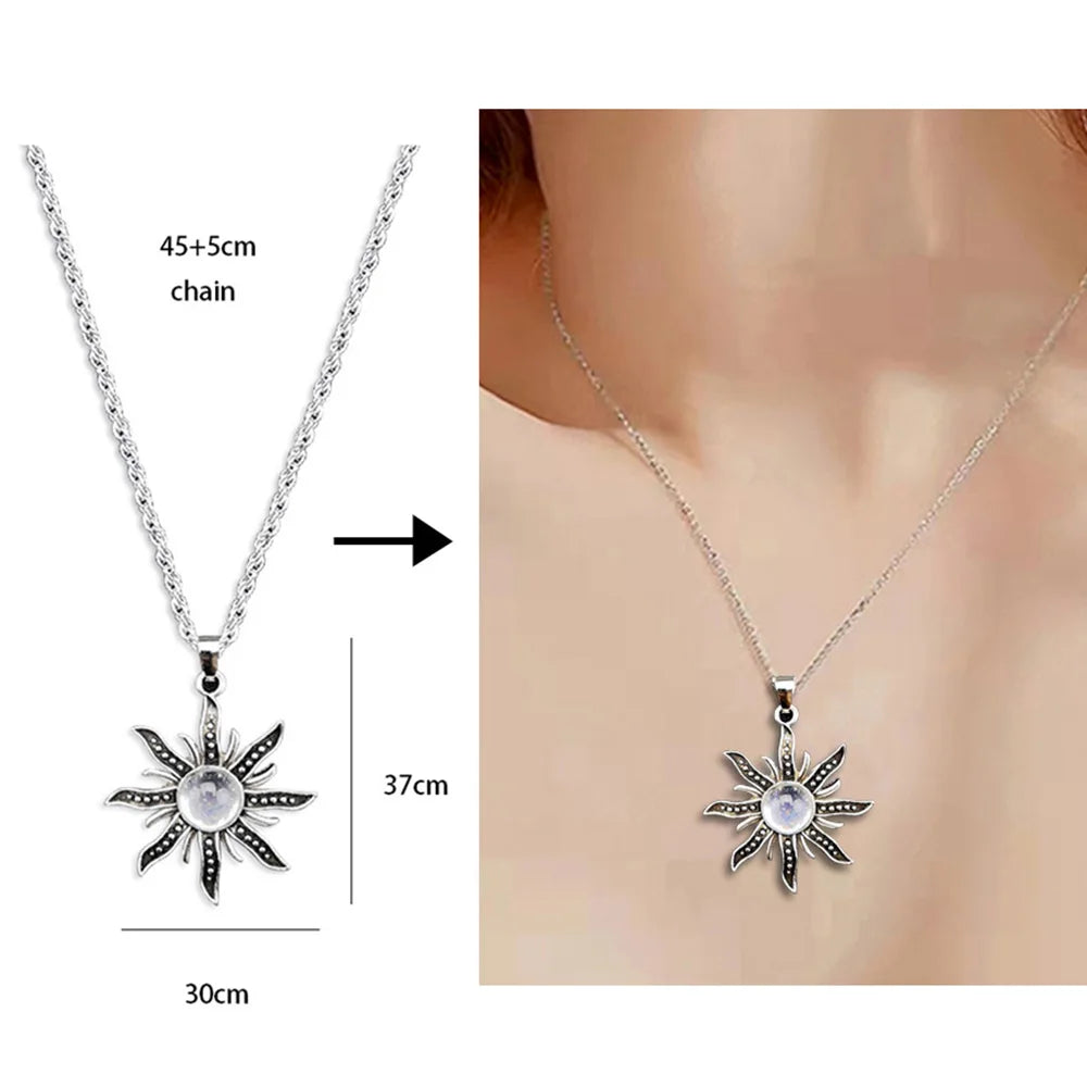 Luna's Whisper Moonstone Pendant for Women