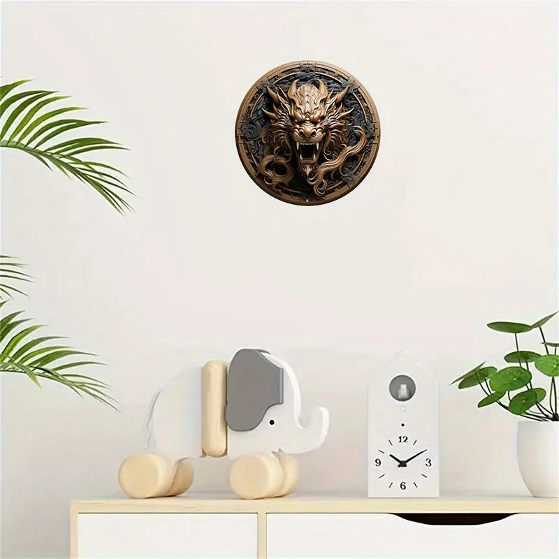 Dravok the Stormmane 2D Decorative Aluminum Plaque
