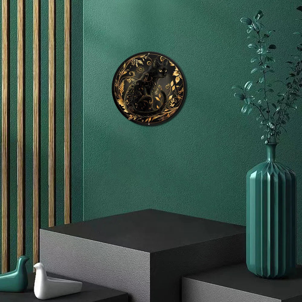 Nocturnia's Crown 2D Decorative Aluminum Plaque
