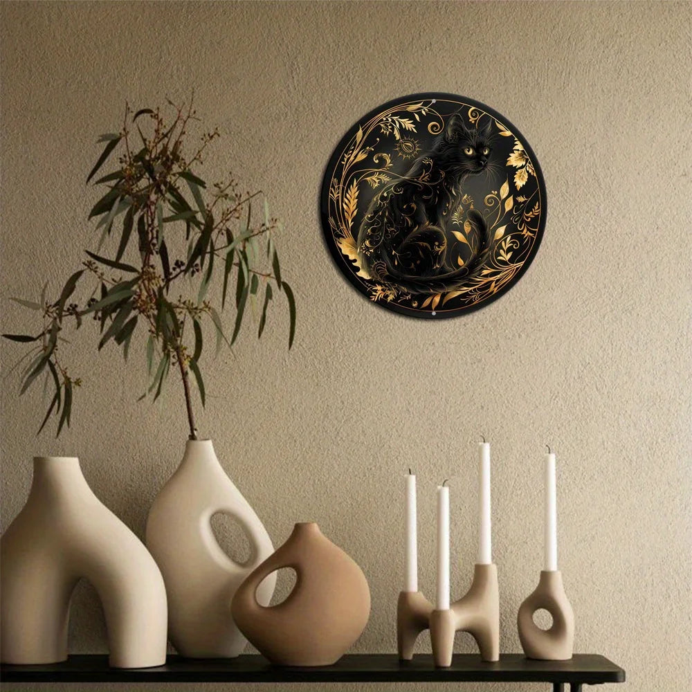Nocturnia's Crown 2D Decorative Aluminum Plaque