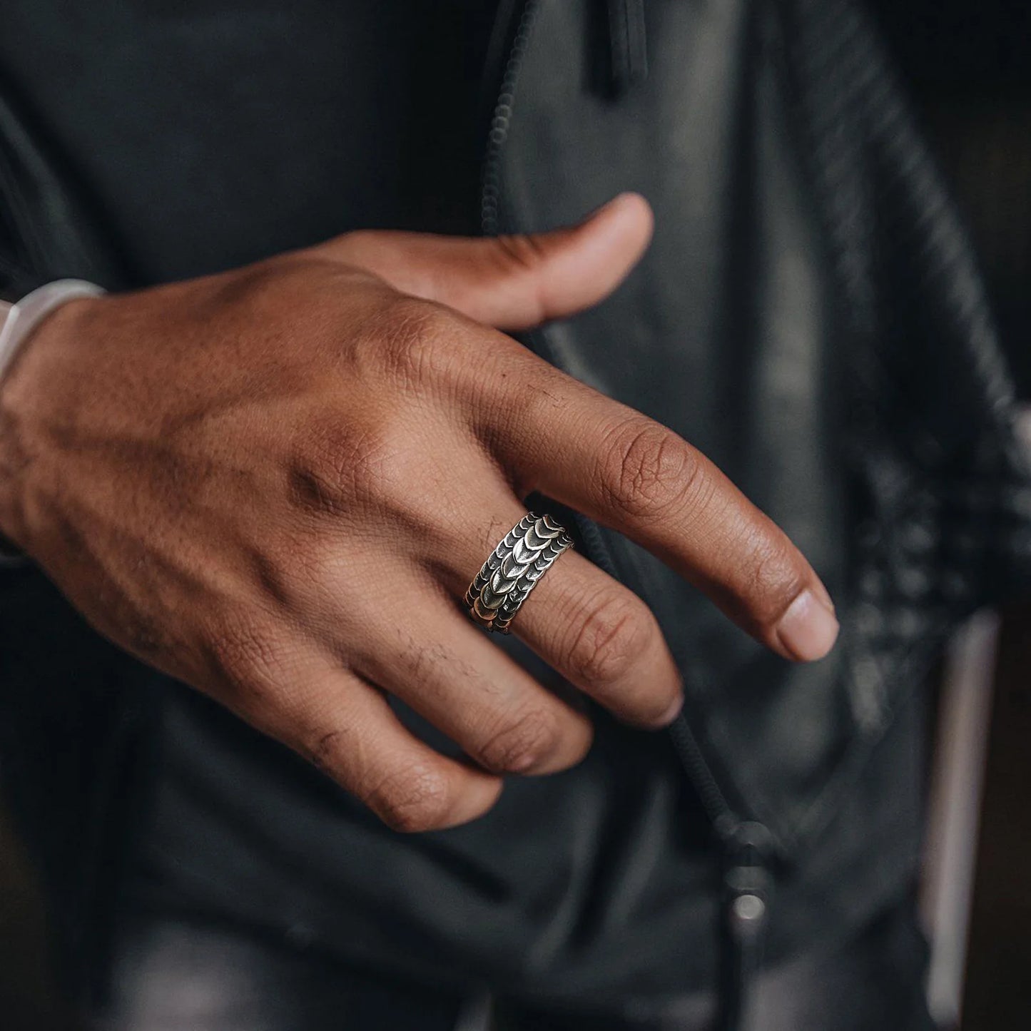 Scalebound Oath Men's Stainless Steel Ring