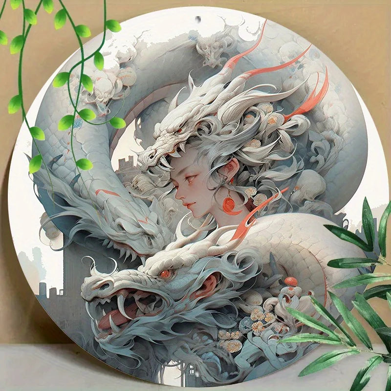 Pearlshadow Empress 2D Decorative Aluminum Plaque