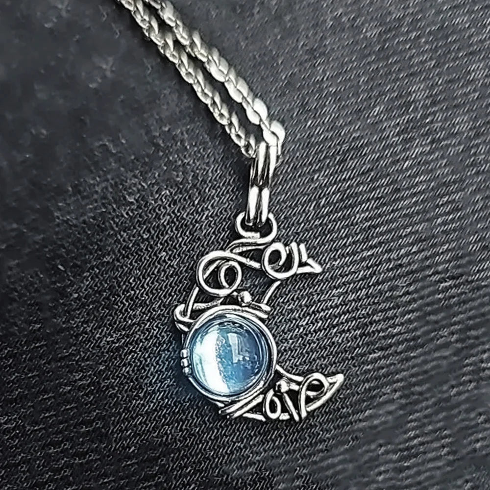 Luna's Whisper Moonstone Pendant for Women