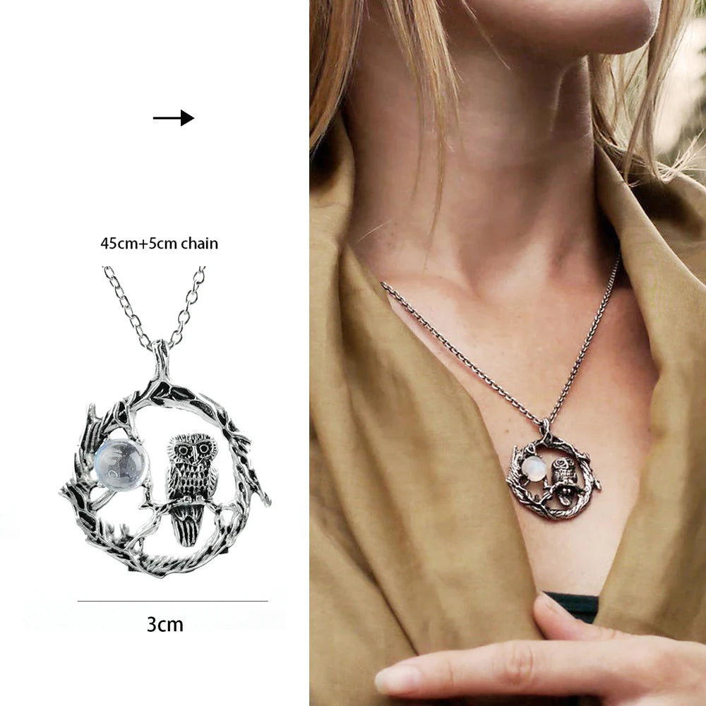 Luna's Whisper Moonstone Pendant for Women