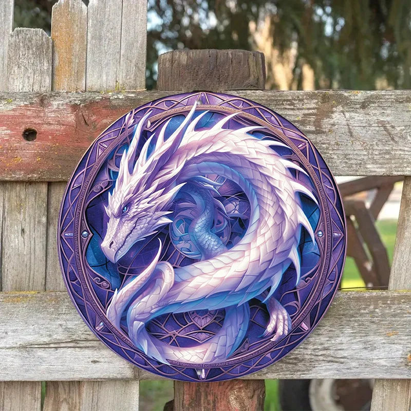 Velastra the Geomantic 2D Decorative Aluminum Plaque
