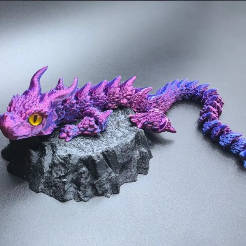 Akatsuki Multi-joint Wingless Dragon Figurine