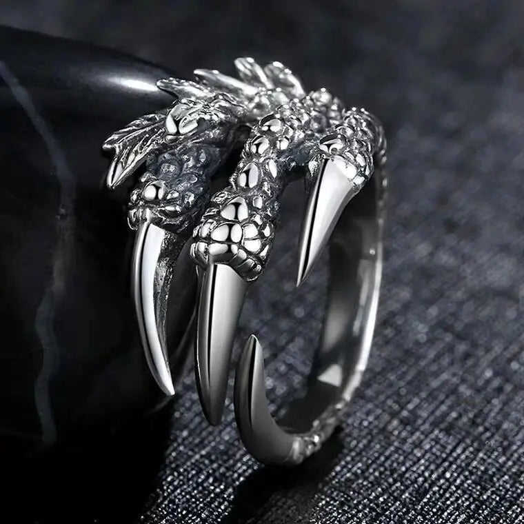 Scalebane Unisex Titanium Dragon Ring