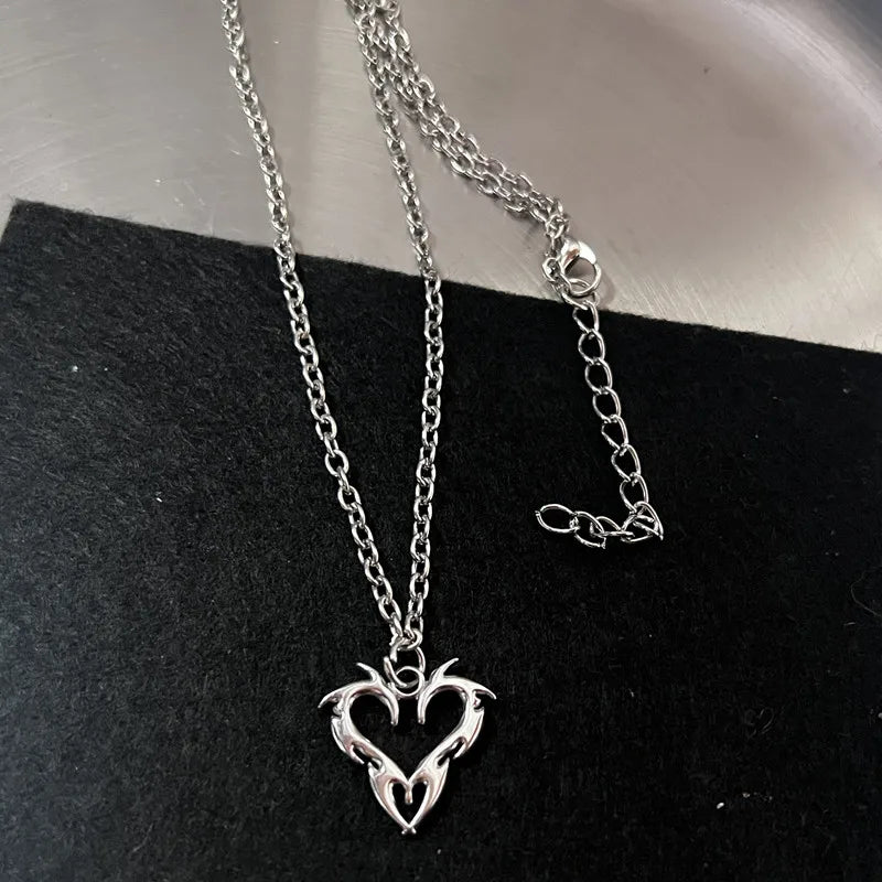 Hexmetal Punk Pendant Unisex Necklace