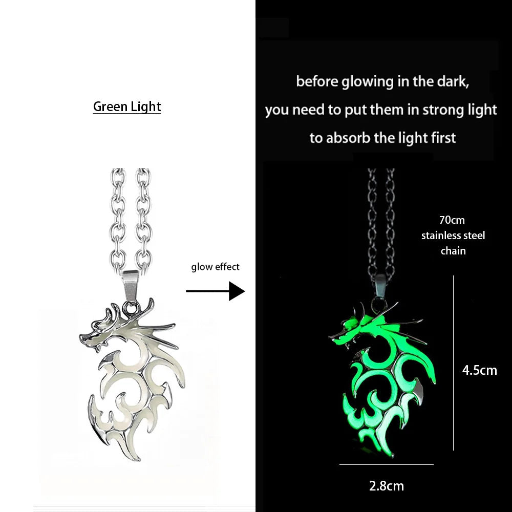 Drakebrand --- Nightglyphs Luminescent Necklace