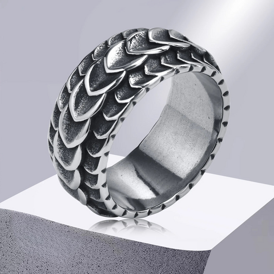 Scalebound Oath Men's Stainless Steel Ring