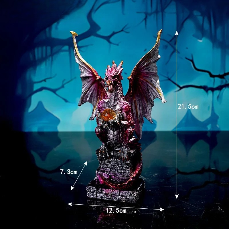 Maldragor Skull Dragon Figurine Statue