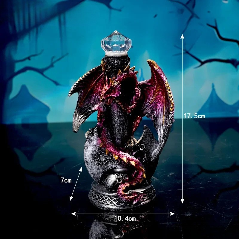 Maldragor Skull Dragon Figurine Statue