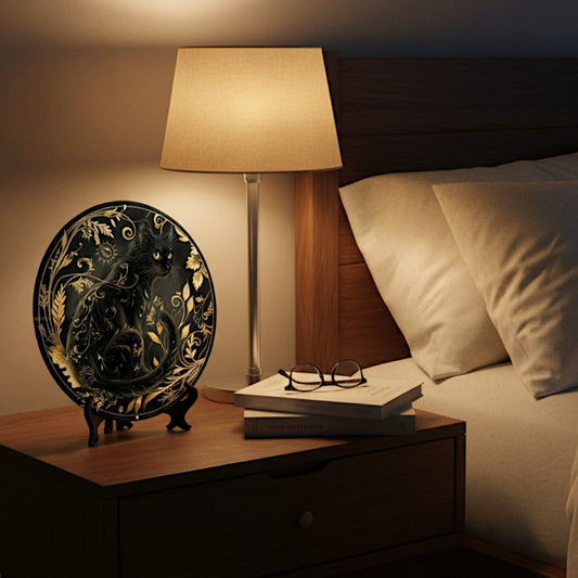 Nocturnia's Crown 2D Decorative Aluminum Plaque