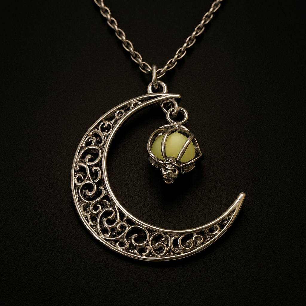 Shadowlune --- Nightglyphs Luminescent Necklace