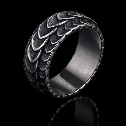 Scalebound Oath Men's Stainless Steel Ring