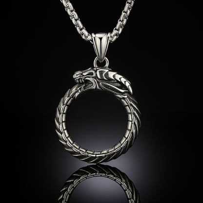 Firespire Crest Stainless Steel Men's Necklace