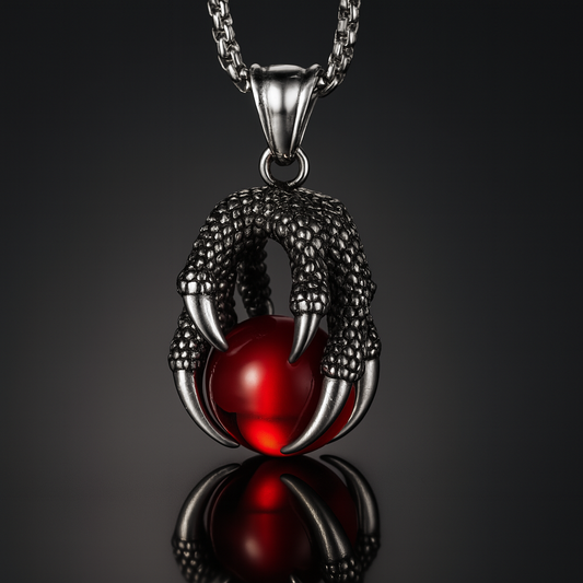 Voidclutch Amulet Stainless Steel Dragon Claw Unisex Necklace