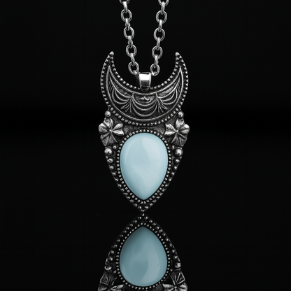 Luna's Whisper Moonstone Pendant for Women