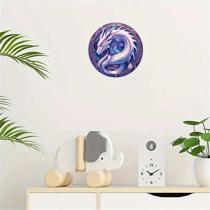 Velastra the Geomantic 2D Decorative Aluminum Plaque