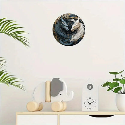 The Balance of Shadows 2D Decorative Aluminum Plaque