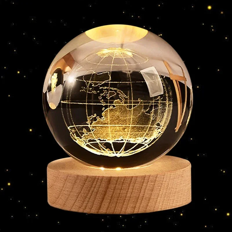 Mythara Sphere LED Crystal Ball