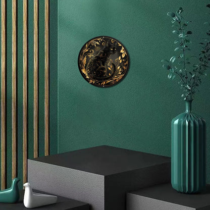 Nocturnia's Crown 2D Decorative Aluminum Plaque