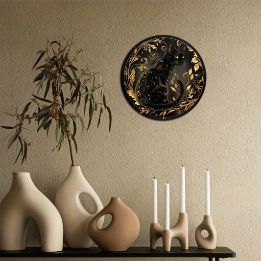 Nocturnia's Crown 2D Decorative Aluminum Plaque