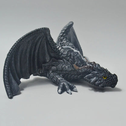 Pebblewing Crouching Dragon Garden Outdoors Statue