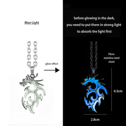 Drakebrand --- Nightglyphs Luminescent Necklace