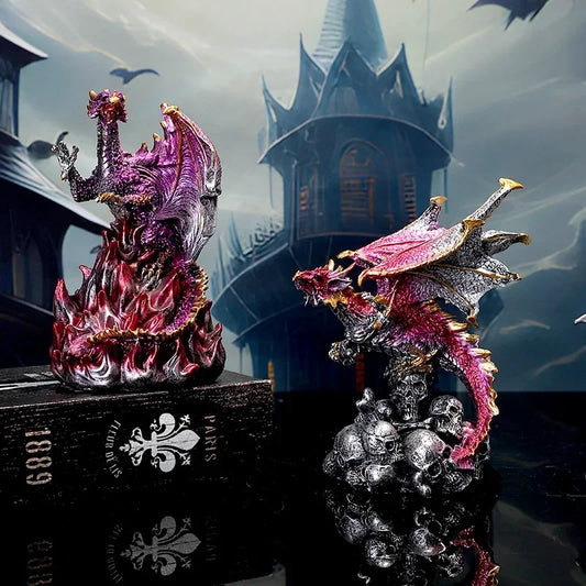 Maldragor Skull Dragon Figurine Statue
