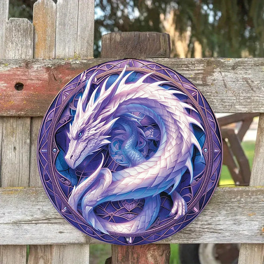 Velastra the Geomantic 2D Decorative Aluminum Plaque