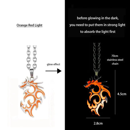 Drakebrand --- Nightglyphs Luminescent Necklace