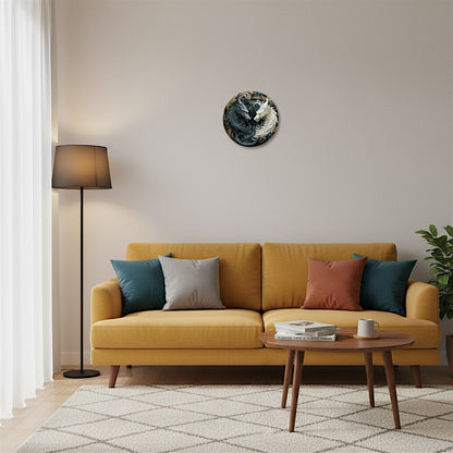 The Balance of Shadows 2D Decorative Aluminum Plaque