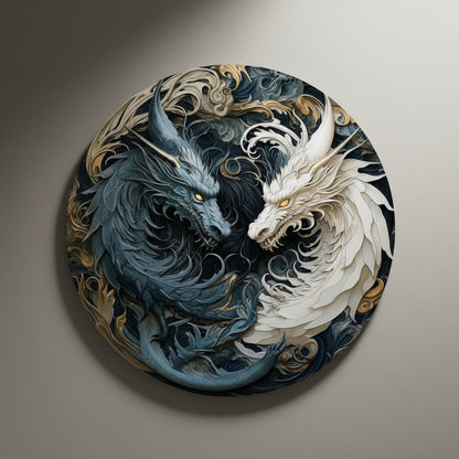 The Balance of Shadows 2D Decorative Aluminum Plaque