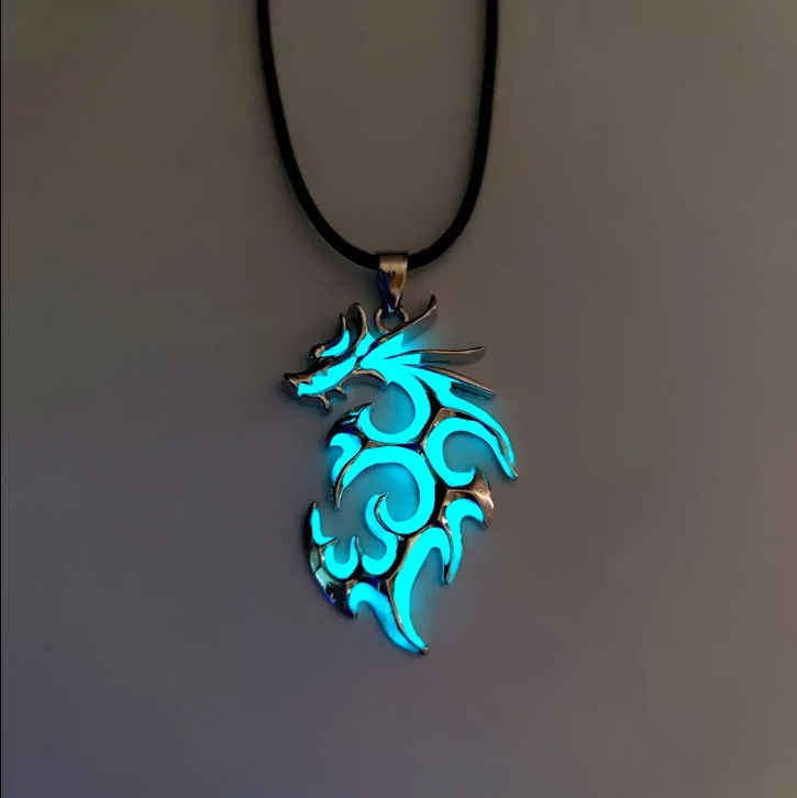 Drakebrand --- Nightglyphs Luminescent Necklace