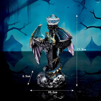 Maldragor Skull Dragon Figurine Statue
